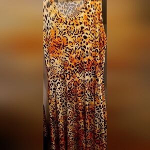 Lularoe leopard dress